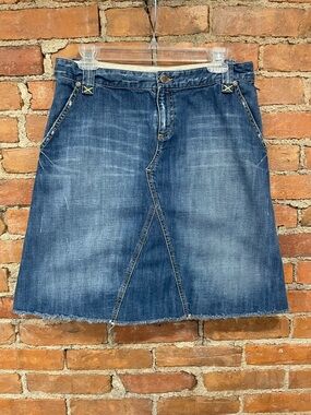 Banana Republic Light Blue Denim Skirt
